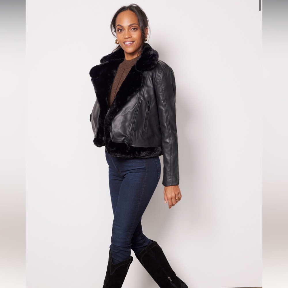 NWT BLANK-NYC Two In One Perfect Night Jacket